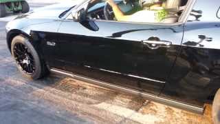 2012 Mustang 50 vs El camino 454 Drag racing 18 mile [upl. by Eilyah449]