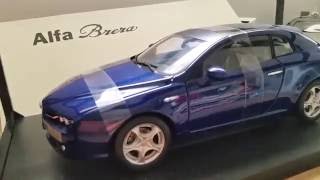 ALFA ROMEO BRERA 118 SCALE DIECAST [upl. by Angelis243]