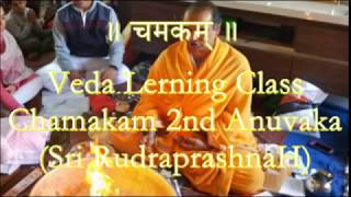 Chamakam 2nd Anuvaka Veda Class [upl. by Sucitivel]