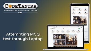 Attempting MCQ Based Test on CodeTantra on a laptopdesktop [upl. by Ronyam]