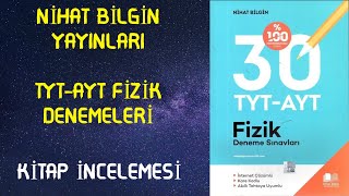 NİHAT BİLGİN TYT AYT FİZİK DENEMEİNCELEME [upl. by Jud]