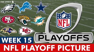 NFL Playoff Picture NFC amp AFC Clinching Scenarios Wild Card Standings Entering Week 15 Of 2023 [upl. by Launce]