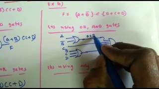 Digital Circuits Lecture33 TwoLevel and MultiLevel Implementations [upl. by Aeslehc]