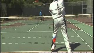 Tennis Forehand Tip Shorten The Backswing  Forehand Fundamentals DVD [upl. by Sirap57]