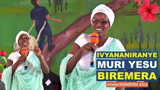 INTAHE IKOMEYE  IVYANANIRANYE MURI YESU BIREMERAIRAMBONA Alice [upl. by Enawtna63]