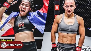 MMA News Latest “Losing to her will be very disappointing”  Denice Zamboanga says defeat agai [upl. by Bruyn]