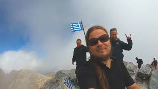 Hiking Mount Olympus National Park Greece September 2022 [upl. by Adnema]