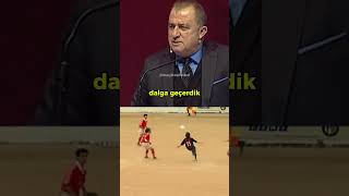 Messi bizim ülkemizde doğsaydı ne olurdu  Fatih Terim [upl. by Yentterb]