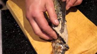 How to cook herring and get the bones out [upl. by Htidirem]