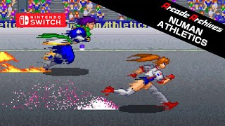 Arcade Archives Numan Athletics Gameplay Nintendo Switch [upl. by Anazus]