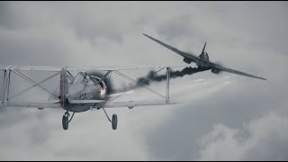 Air battle over Fornebu Norway 1940  Alliert og alene TV Mini Series 2015 [upl. by Neral339]