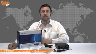 PORTech MV372 GSMVoIP Gateway Review  Unboxing [upl. by Chrotoem472]