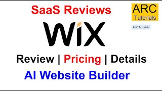 WIX Review  AI Website Builder  Wixcom  SaaS Reviews [upl. by Mateusz]