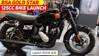 BSA Gold Star 125cc Launched in India🔥🤩Price amp Launch Date  BSA Gold Star 125 New Model 2024 Review [upl. by Giraud177]