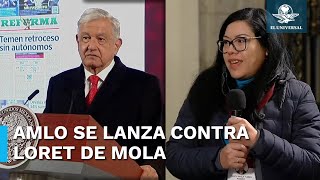 ¿Round en la mañanera AMLO causa momento tenso con dos reporteras [upl. by Alyehs]