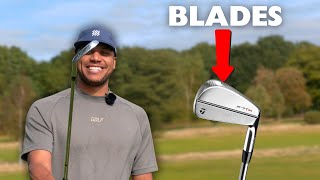 Can a 21 Handicap Golfer Play With BLADES ONLY [upl. by Trefor]