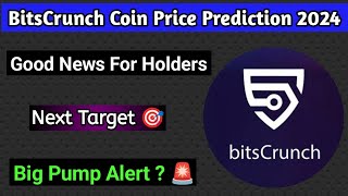 BitsCrunch coin price prediction 2024  Bcut coin today news  Bcut coin prediction  Bcut coin news [upl. by Yvonner]