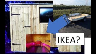 Lightweight DIY Mobile Sauna Converted IKEA Design for Welness OnTheGo [upl. by Atsirhc]