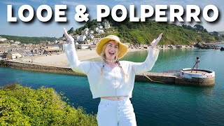 Day Trip to Looe amp Polperro on Cornwalls Stunning South Coast  UK Travel [upl. by Anoek]