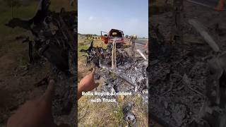 Rollsroyce का सबसे खतरनाक accident😱😨 shorts rollsroycefacts [upl. by Tomkin172]