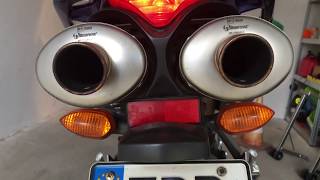 Yamaha fz6 fazer akrapovic sound [upl. by Suiluj]