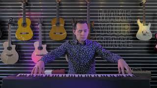 Piano Digital Yamaha P45  Music Hall Chile  Daniel Ramirez [upl. by Ailet]