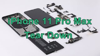 iPhone 11 Pro Max Teardown Details amp Comparison with XS Max [upl. by Nizam]