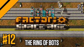 The Great Ring of Bots P12  Factorio Space Age [upl. by Adnarym]