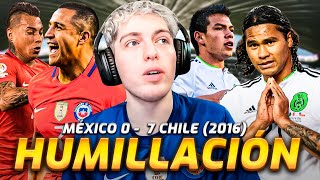 DAVOO XENEIZE REACCIONA A CHILE 7  0 MEXICO COPA AMERICA 2016  HUMILLACION TOTAL [upl. by Yeung]