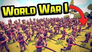 TABS Unit Creator Beta  World War 1 Battles [upl. by Bozuwa]