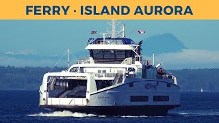 Arrival of ferry ISLAND AURORA Port McNeill BC Ferries [upl. by Aerdnahc]