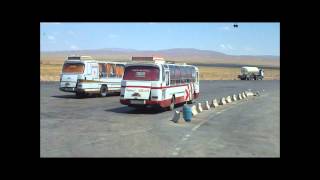 Iran  Von Tehran nach Mashhad Ausschnitte einer langen Busfahrt [upl. by Hairom]