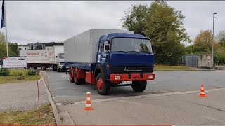 Nutzfahrzeug Veteranen Treffen Autohof Wörnitz 2024 Teil 1 [upl. by Haidabez]