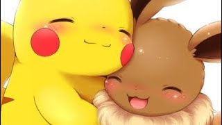 ❤️Eevee X Pikachu💛 AMV  La Da Dee❤️ [upl. by Friend]