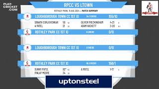 Rothley Park CC 1st XI v Loughborough Town CC 1st XI [upl. by Sherri554]