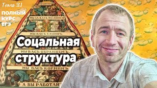 31 Социальные группы Стратификация ЕГЭ 2024 с нуля [upl. by Ynnoj]