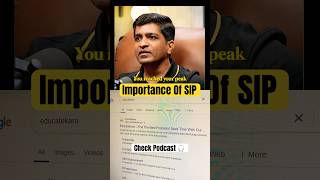 Importance Of SIP finance mutualfunds investing shorts [upl. by Kellyann]