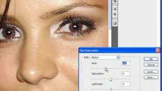 Photoshop CS3 Achieving a Realistic Change of Eye Color [upl. by Ahsemed]