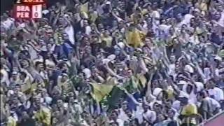 Brasil 1x1 Peru  2001  Eliminatórias Copa 2002 [upl. by Hewett]