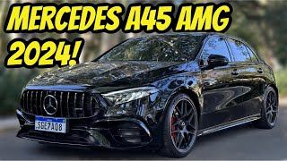 Mercedes A45 AMG 2024  mais RÃPIDO e mais POTENTE O 20 mais FORTE DO MUNDO [upl. by Naegem]