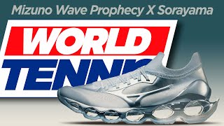 MIZUNO PROPHECY X SORAYAMA PRATA 2021  Exclusivo World Tennis [upl. by Grosmark]