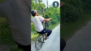 Old Man Bicycle Wheelie [upl. by Atilrak119]