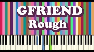 여자친구GFRIEND  시간을 달려서Rough piano cover [upl. by Abbub]