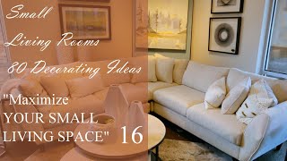 Small Living Rooms 80 Decorating Ideas  Maximize Your Small Living Space  16 [upl. by Paulie489]