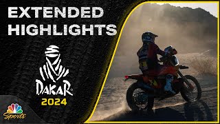 Stage 12  2024 Dakar Rally  EXTENDED HIGHLIGHTS  11924  Motorsports on NBC [upl. by Ylenaj343]