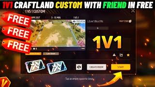 1v1 craftland custom with friend in free  craftland 1v1 custom unlimited ammo map code [upl. by Rolph111]