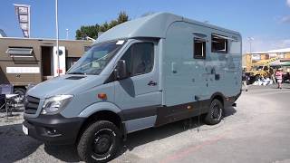 4x4 Mercedes Sprinter motorhome from Woelcke Germany [upl. by Robert]