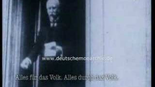 Philipp Scheidemann  Ausrufung der Republik  Video  Ton [upl. by Gnauq124]