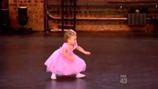 2 Year Old Girl Dancing Ballet [upl. by Erdnaet]