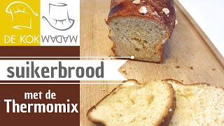 Thermomix suikerbrood met heerlijke laagjes gesmolten boter en parelsuiker  De Kokmadam [upl. by Yemac842]